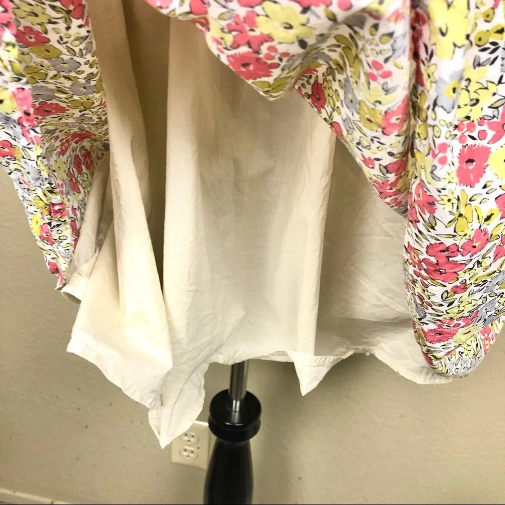 FOSSIL Floral Sun Dress sz M - Picture 3 of 9